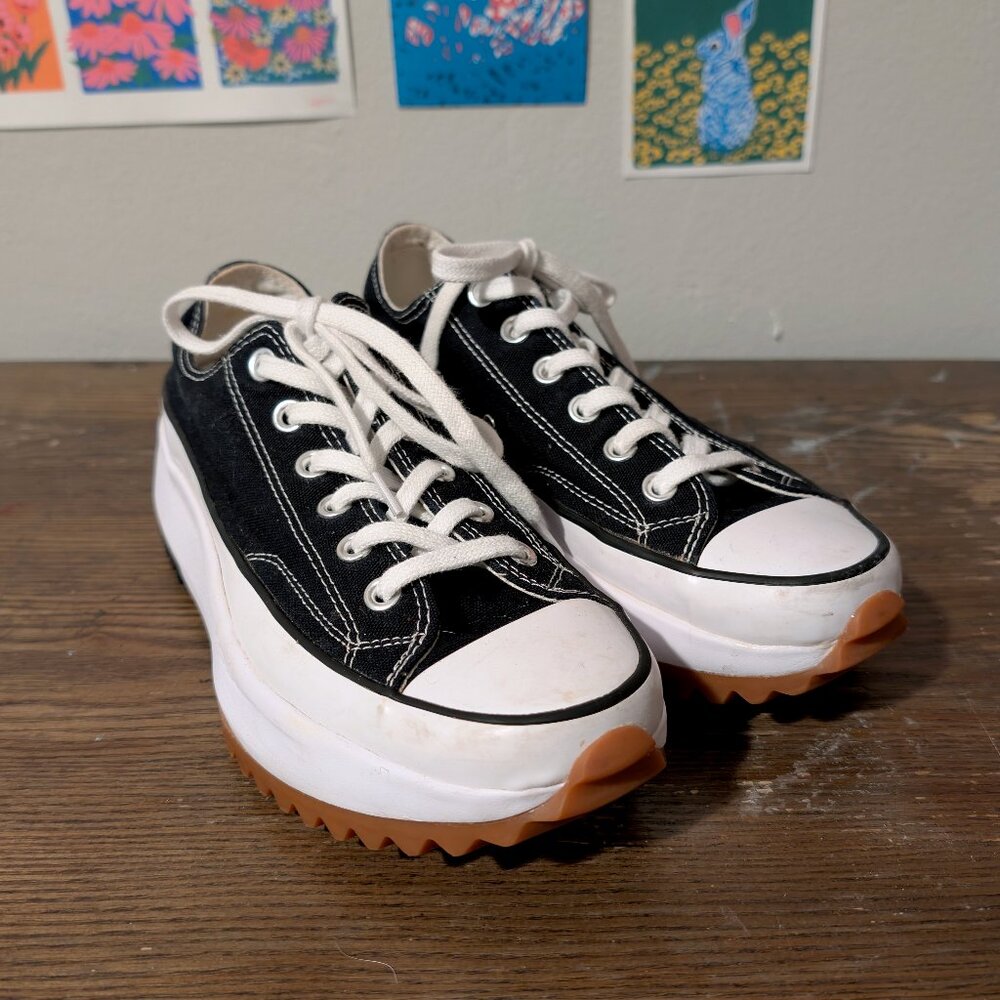 Converse Run Star Hike Low-Top Platform Sneaker Size 8 Women